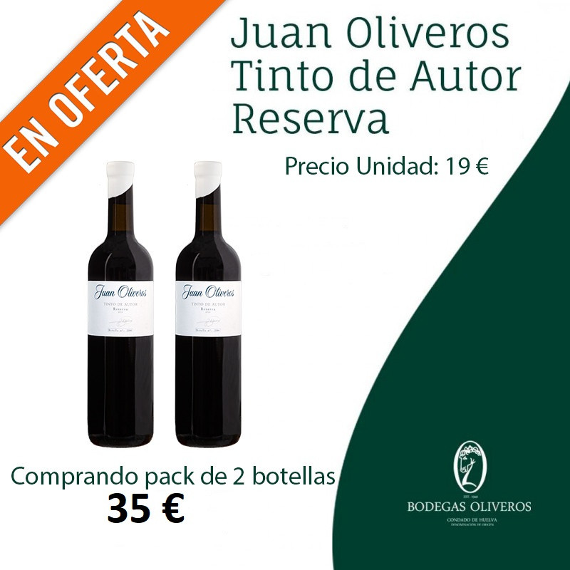 Pack Juan Oliveros Tinto de Autor (2 botellas)